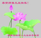 法轮功,湖南大法弟子恭祝师尊新年好(19条)