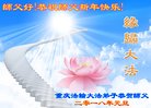 法轮功,重庆大法弟子恭祝师尊新年好(21条)