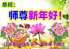法轮功,辽宁大法弟子恭祝师尊新年好(20条)