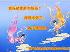 法轮功,葫芦岛大法弟子恭祝师尊新年好(24条)