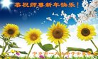 法轮功,湖南大法弟子恭祝师尊新年好(21条)