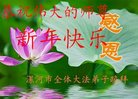 法轮功,河南大法弟子恭祝师尊过年好(25条)