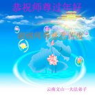 法轮功,云南大法弟子恭祝师尊过年好(20条)