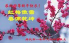 法轮功,黑龙江大法弟子恭祝师尊新年好(25条)