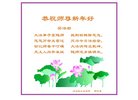 法轮功,哈尔滨大法弟子恭祝师尊新年好(22条)