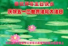 法轮功,大庆大法弟子恭贺世界法轮大法日暨师尊华诞(23条)