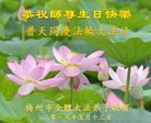 法轮功,广东大法弟子恭贺世界法轮大法日暨师尊华诞(29条)