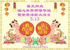 法轮功,河南大法弟子恭贺世界法轮大法日暨师尊华诞(20条)