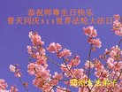 法轮功,郑州大法弟子恭贺世界法轮大法日暨师尊华诞(25条)