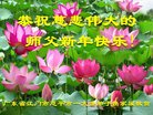 法轮功,广东大法弟子恭祝师尊新年好(22条)