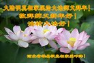 法轮功,保定大法弟子恭祝师尊新年好(23条)
