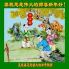 法轮功,石家庄大法弟子恭祝师尊新年好(19条)