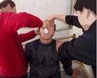 Published on 1/1/2005 		黑龙江省汤原县公安局迫害法轮功学员的图示（图）
