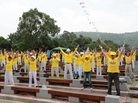 Published on 5/16/2012 法轮功,台北学员欢庆大法洪传二十周年传真相 - 法轮大法明慧网
