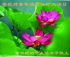 法轮功,长春大法弟子恭贺大法洪传二十二周年暨师尊华诞(26条)
