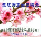 法轮功,湖南大法弟子恭贺世界法轮大法日暨师尊华诞(22条)
