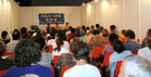 在西班牙首都马德里（Madrid博览会法轮大法学员专题介绍法轮功