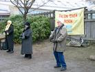 瑞典法轮功学员庆祝莱蓉市第三届“法轮大法日”2005-01-30