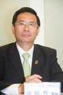  CIPFG亚洲分团举行同步记者会公布人权圣火全球巡回传递活动图为前卫生署长涂醒哲2007-8-2