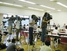 法轮功学员就东京都正式认定日本法轮大法学会为:“特定非营利活动法人”召开记者招待会 2004-09-02
