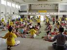 台湾云林县土库国小近百位师生修炼法轮功 2004-06-08