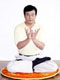 李洪志老师示范发正念