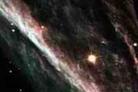 “哈勃”拍摄到“铅笔”星云照片
