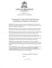 加拿大梅尔维尔市市长宣布“法轮大法月” 2006-5