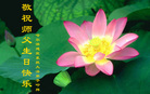 Published on 5/13/2008 大陆大法弟子祝贺世界法轮大法日暨师尊寿辰（十三）